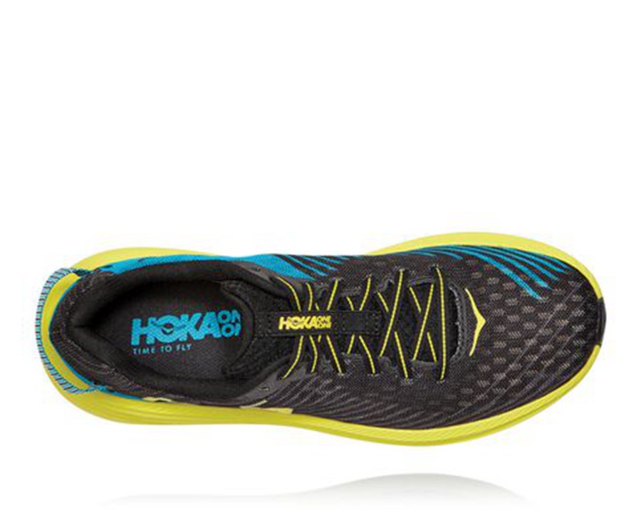 Tenis Hoka One One Masculino Pretas/Verdes - Rincon - 932-TXMQFH